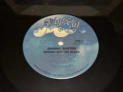 JOHNNY WINTER Nothin’ But The Blues 1977 CBS BLUE SKY PZ34813 NM/EX