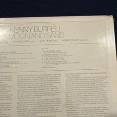 Kenny Burrell Moon And Sand Concord Jazz CJ-121 US sealed VINYL LP