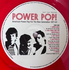 Power Pop! (American Power Pop For The Now Generation 1977-81) (RED TRANSPARENT)