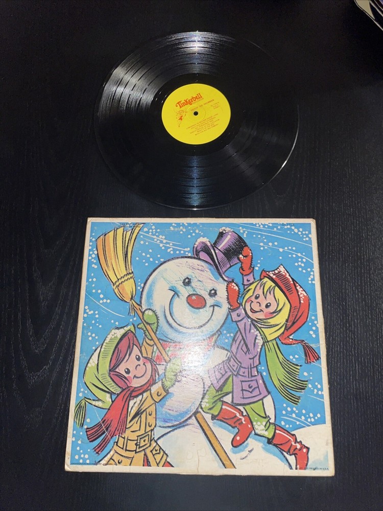 FROSTY THE SNOWMAN – VINYL LP BLACK SX 1728 STEREO – VG+ – A3