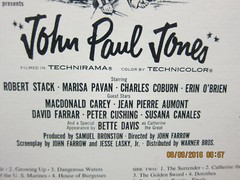 John Paul Jones – Original Film Score – Warner Bros Records 1959
