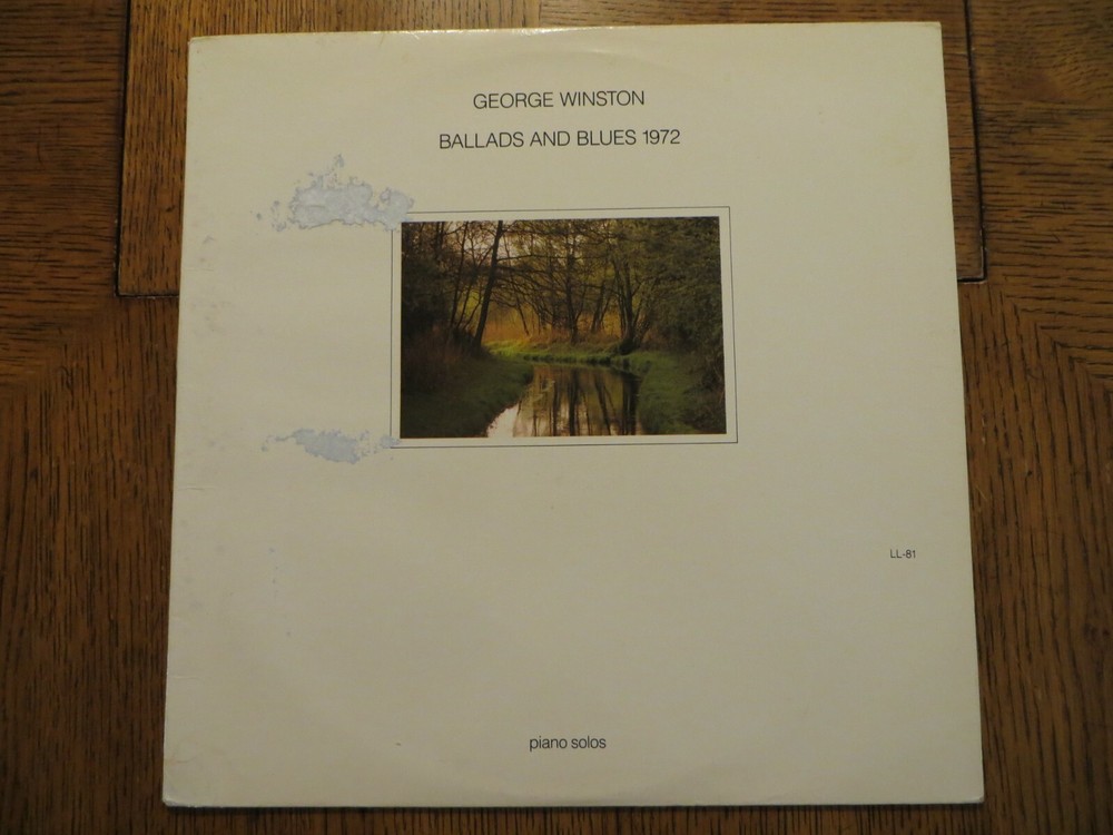 George Winston – Ballads And Blues 1972 – 1981 – LLA 81 Vinyl LP VG+/G!!!