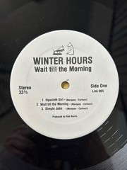 Winter Hours – Waite Till the Mourning – Like New LP
