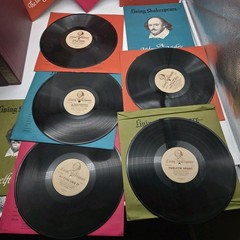 Living Shakespeare 19 Album Set With Script Booklets Vinyl LP’s 1961-63 Vintage