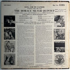 Horace Silver Song For My Father RVG MONO DG Side 1 Only Blue Note Jazz LP