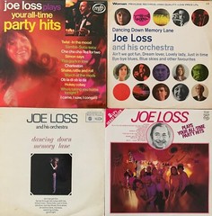 Nice LOT  OF 4 JOE LOSS & ORCHESTRA 12″ VINYL ALBUMS  VG/VG SEE SCAN
