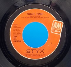 Styx 45 High Time / Double Life NM E3