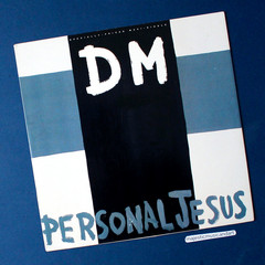 ORIGINAL COVER 1989 DEPECHE MODE PERSONAL JESUS 12 INCH VINYL SRC PRESS RARE