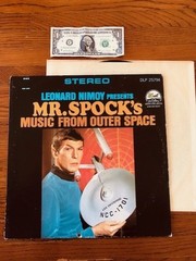 LEONARD NIMOY PRESENTS MR. SPOCK’S MUSIC FROM OUTER SPACE DOT DLP 25794 VG
