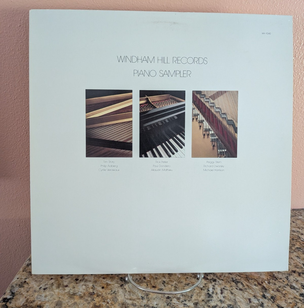 Windham Hill Records Piano Sampler LP WH-1040 1985