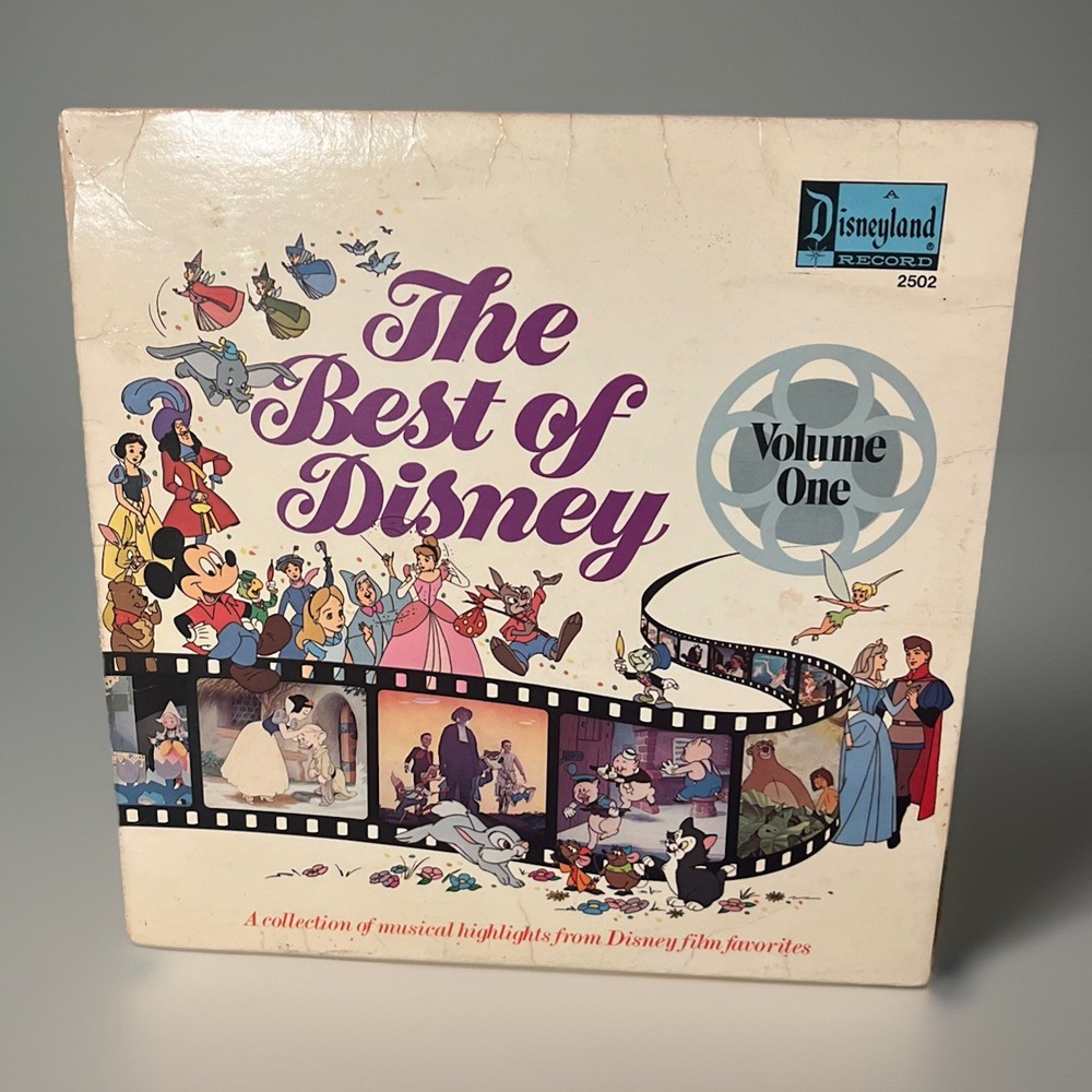 Vintage Disneyland Records The Best of Disney Vol 1 2502 Vinyl LP 1978