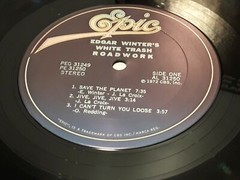 EDGAR WINTER’S WHITE TRASH – Roadwork (1972 Epic PEG 31249 Double LP) Live