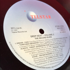 VARIOUS Deep Heat 2 The Second Burn 1989 UK Double Vinyl LP HIP HOP & RAP Yazz