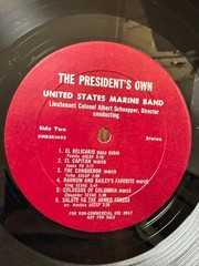 The President’s Own United States Marine Band ( Promo, LP)
