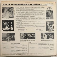 JAZZ OF THE CONNECTICUT TRADITIONAL JAZZ CLUB 9 – VINYL LP BLACK VG+ – A6