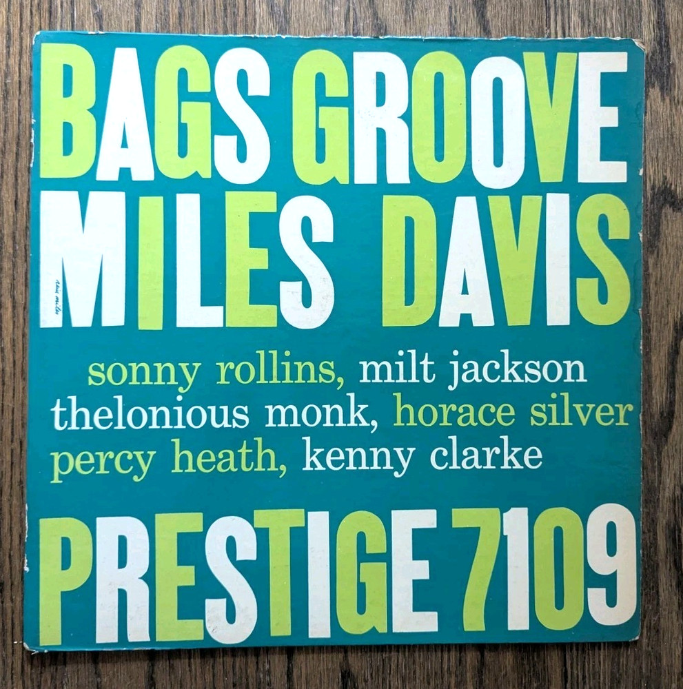 Cover Only – Miles Davis – Bags Groove Prestige 7109 – original no vinyl