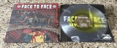 Face to Face Live In A Dive – clear + yellow vinyl LP Fat Wreck w/ poster