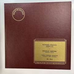 Symph Poem Macbeth Concerto Grosso LP Record Strauss Westminster WL 50 4 Swoboda