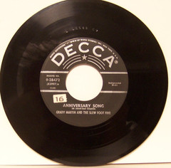 GRADY MARTIN – HAPPY BIRTHDAY / ANNIVERSARY SONG – 1952 7″ 45rpm VINYL RECORD