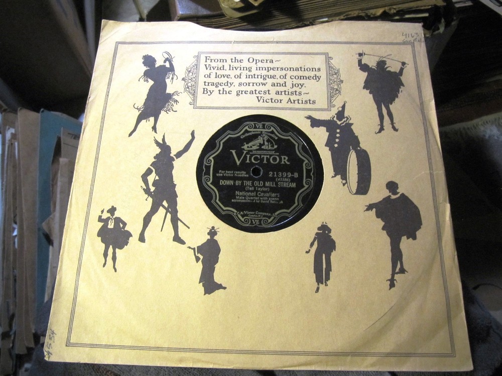 1928 David Buttolph NATIONAL CAVALIERS Pale Moon INDIAN LOVE SONG VICTOR 21399