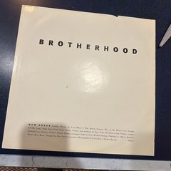 New Order – Brotherhood, 1986 830527 Canada Press LP – Love Triangle+ EX