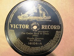 1906 VICTOR DRUM FIFE BUGLE Corps MY MARYLAND Haydn Qrt Gwine back Dixie 16104
