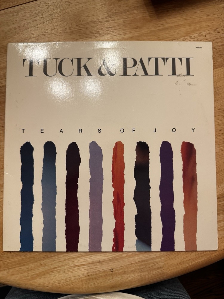 Tuck & Patti Tears of Joy Vinyl LP Jazz Windham Hill Records 1988 Stereo