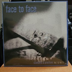 FACE TO FACE Standards & Practices 2x LP Light Blue Vinyl SEALED first press NEW