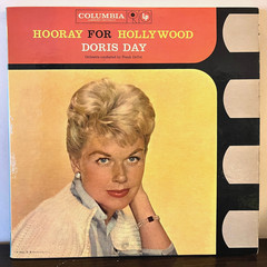 DORIS DAY – Hooray For Hollywood (1958 Six-Eye) – 12″ Vinyl Record 2xLP – VG+