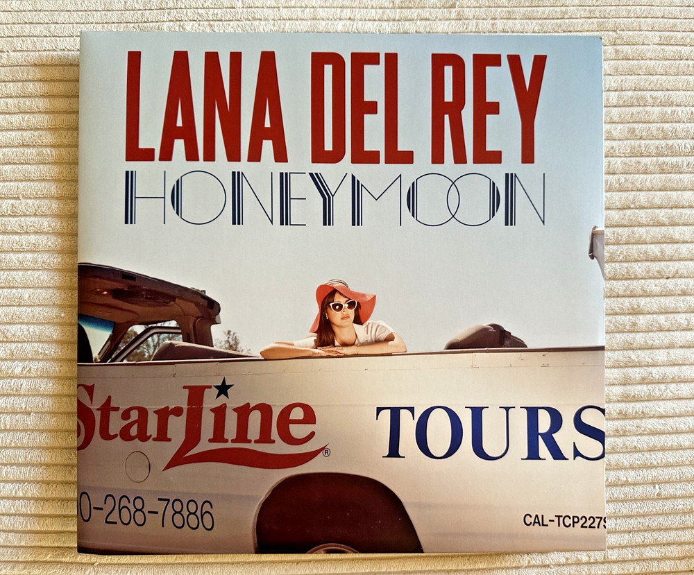 Red Vinyl Honeymoon Lana Del Rey *rare*