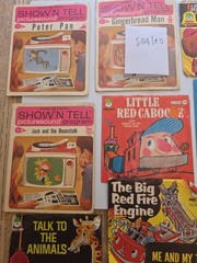 MIXED LOT of 12 Children’s 45rpm Vintage RECORDs SHOW N TELL & PETER PAN see PIC