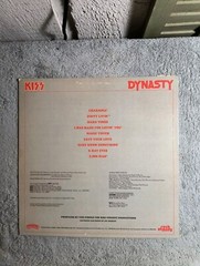 KISS – Dynasty. Original No Bar Code, NBLP 7152 Casablanca. Tested VG+