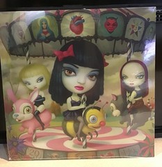 JACK OFF JILL – Clear Hearts Grey Flowers Rare Coloured Vinyl Import NEW/SEALED!