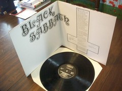 Black Sabbath , S/T LP, 1976 NEMS UK Press. EX Cond.