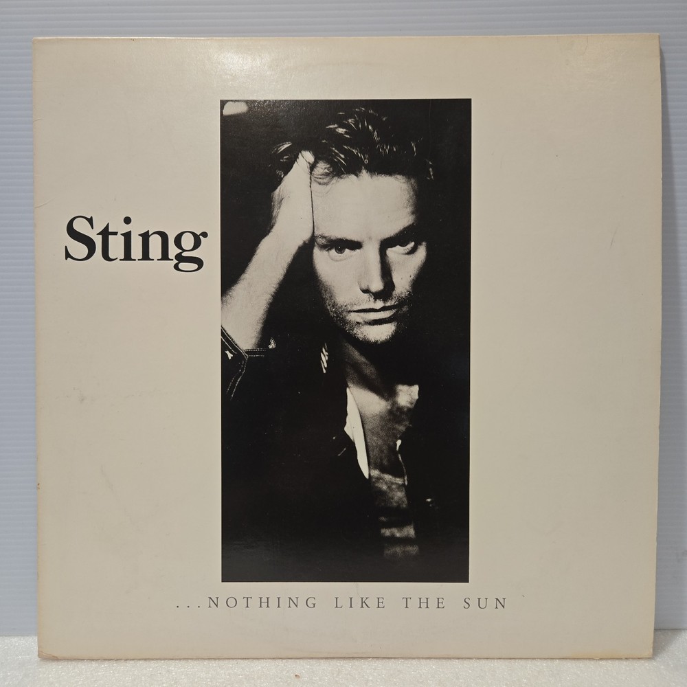 Sting Nothing Like The Sun LP Vinyl Album Record 2 LPs EXCELLENT