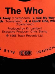 **RARE German 🇩🇪 Pressing** The Who “A Quick One”(1981) Polydor Records *Ex*