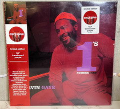 Marvin Gaye-NUMBER 1’s Vinyl LP Record LIMITED EDITION TRANSLUCENT PURPLE sealed