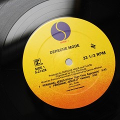 ORIGINAL COVER 1989 DEPECHE MODE PERSONAL JESUS 12 INCH VINYL SRC PRESS RARE
