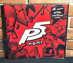 PERSONA 5 – Soundtrack, Limited 1st Press RED COLORED VINYL LP New & Sealed!