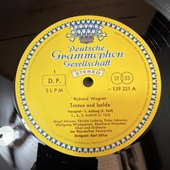 Deutsche Grammophon Tristan und Isolde 12″ Vinyl Box Set Stereo 33RPM 1966 – 5LP