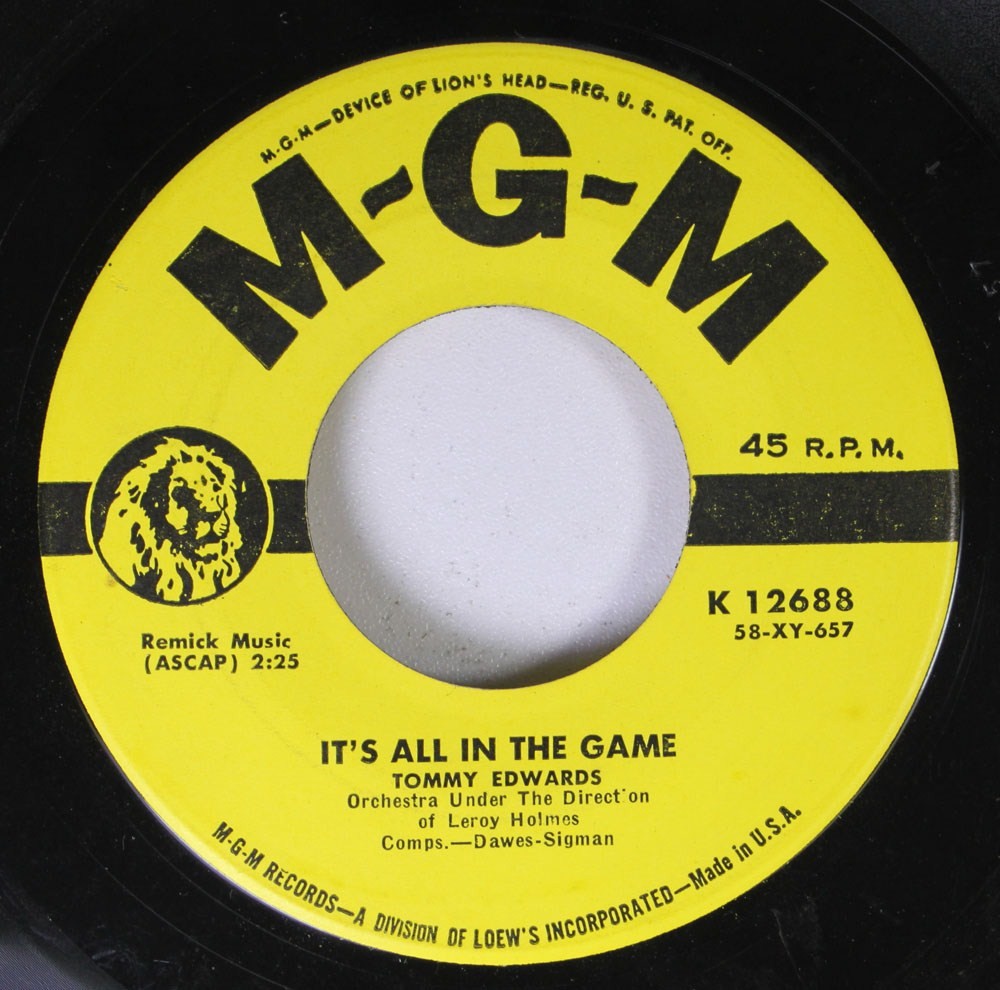 Fallout (Season 2) 45 Tommy Edwards – It’s All In The Game / Please Love Me Fore