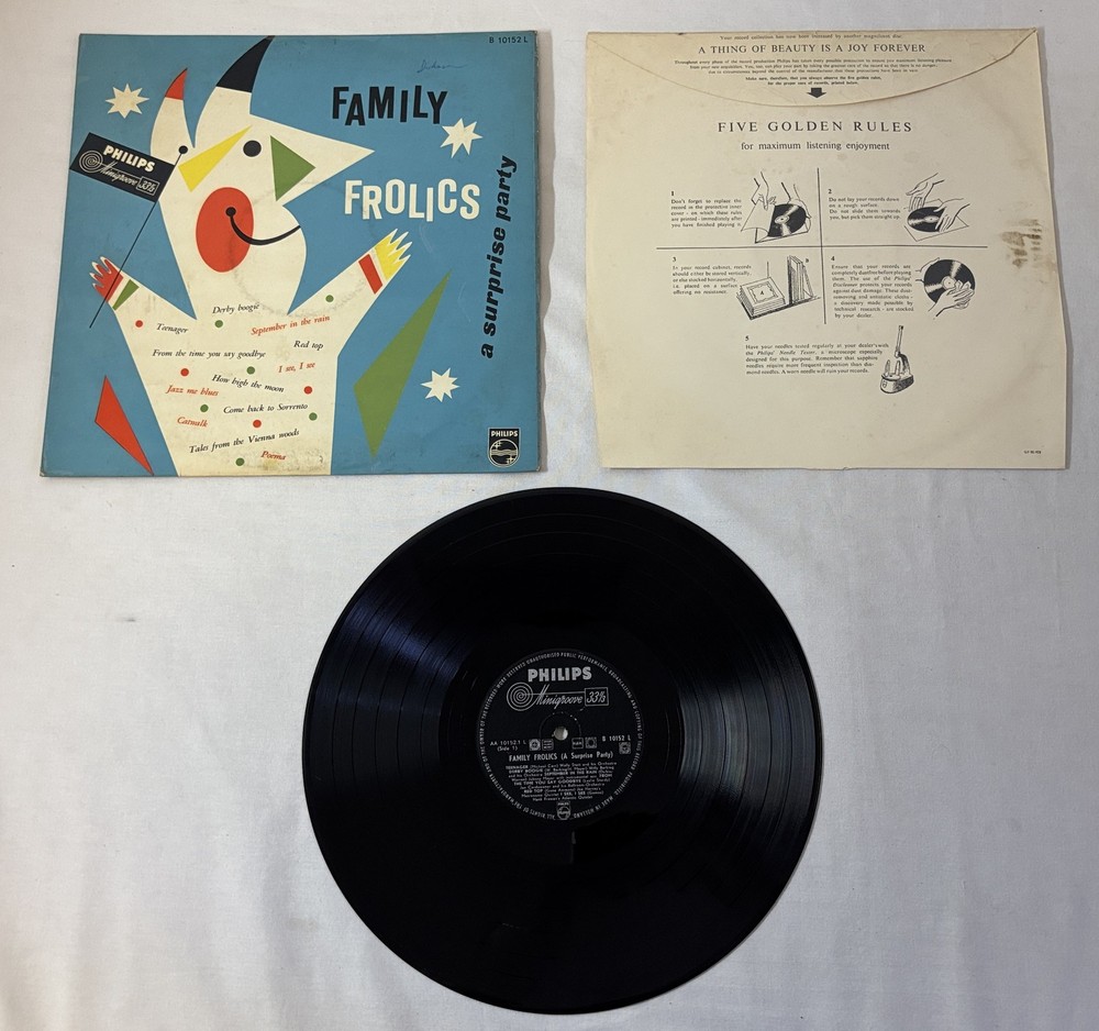 LP ~ Philips B 10152L ~ FAMILY FROLICS