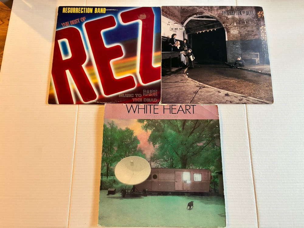 80’s Christian Rock/Pop Vinyl Lp Lot-Set of 3