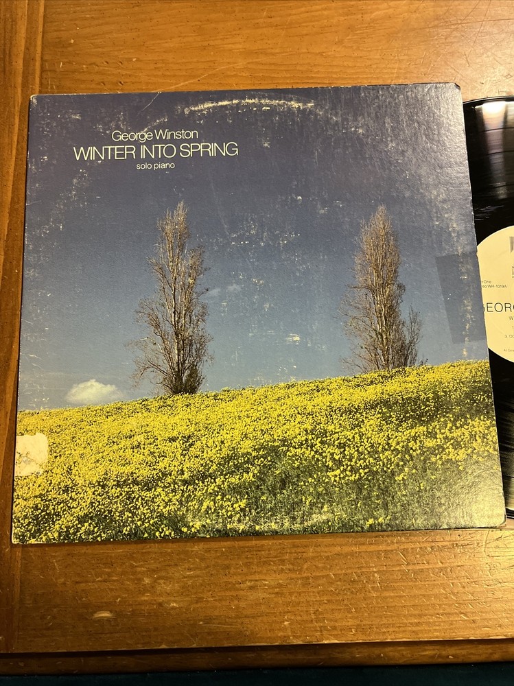 George Winston “Winter Into Spring Vinyl LP WH-1019 Classical Contemporary EX/NM