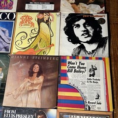 Vintage Vinyl Records Collection 25 LP Classic Rock Eclectic 1970s 80s Mixed Lot