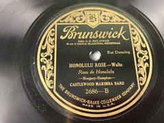 Brunswick Castlewood Marimba Band 2686 Pre-War 1920’s Hawaiian Music 78 RPM 10″