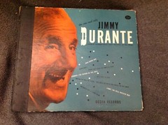 JIMMY DURANTE The One And Only 4x 10″ 1944 78 Shellac Album Decca A-442 EX
