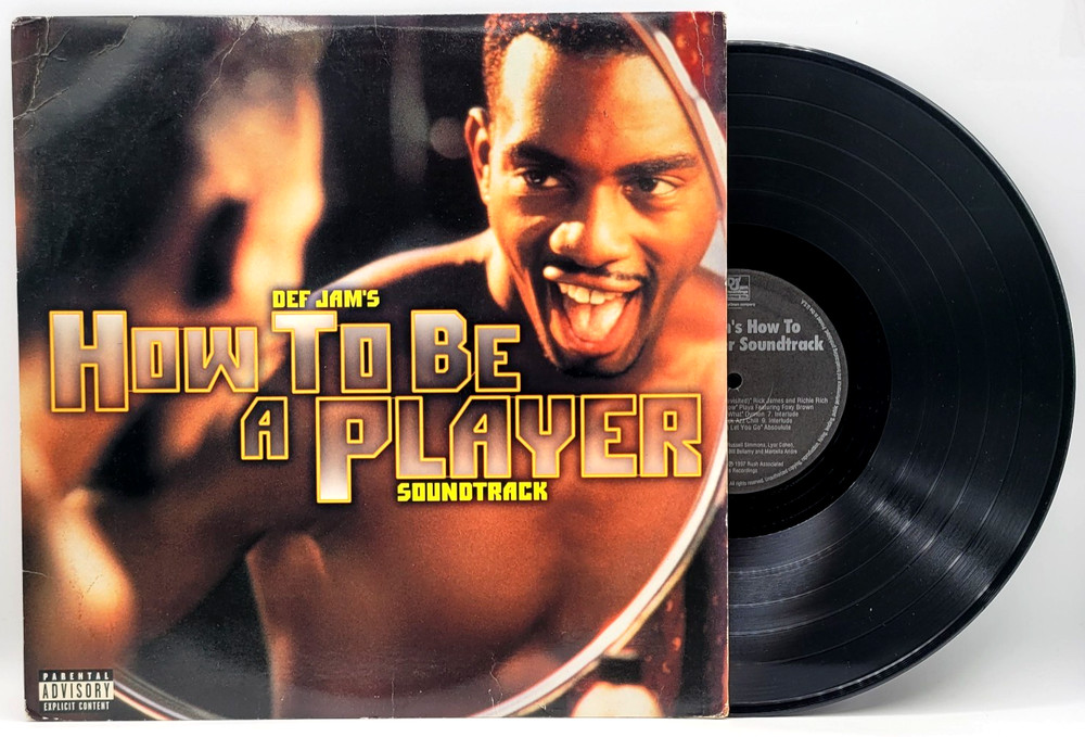 VA – DEF JAM’S HOW TO BE A PLAYER MOVIE SOUNDTRACK – LP RECORD DEF JAM PROMO