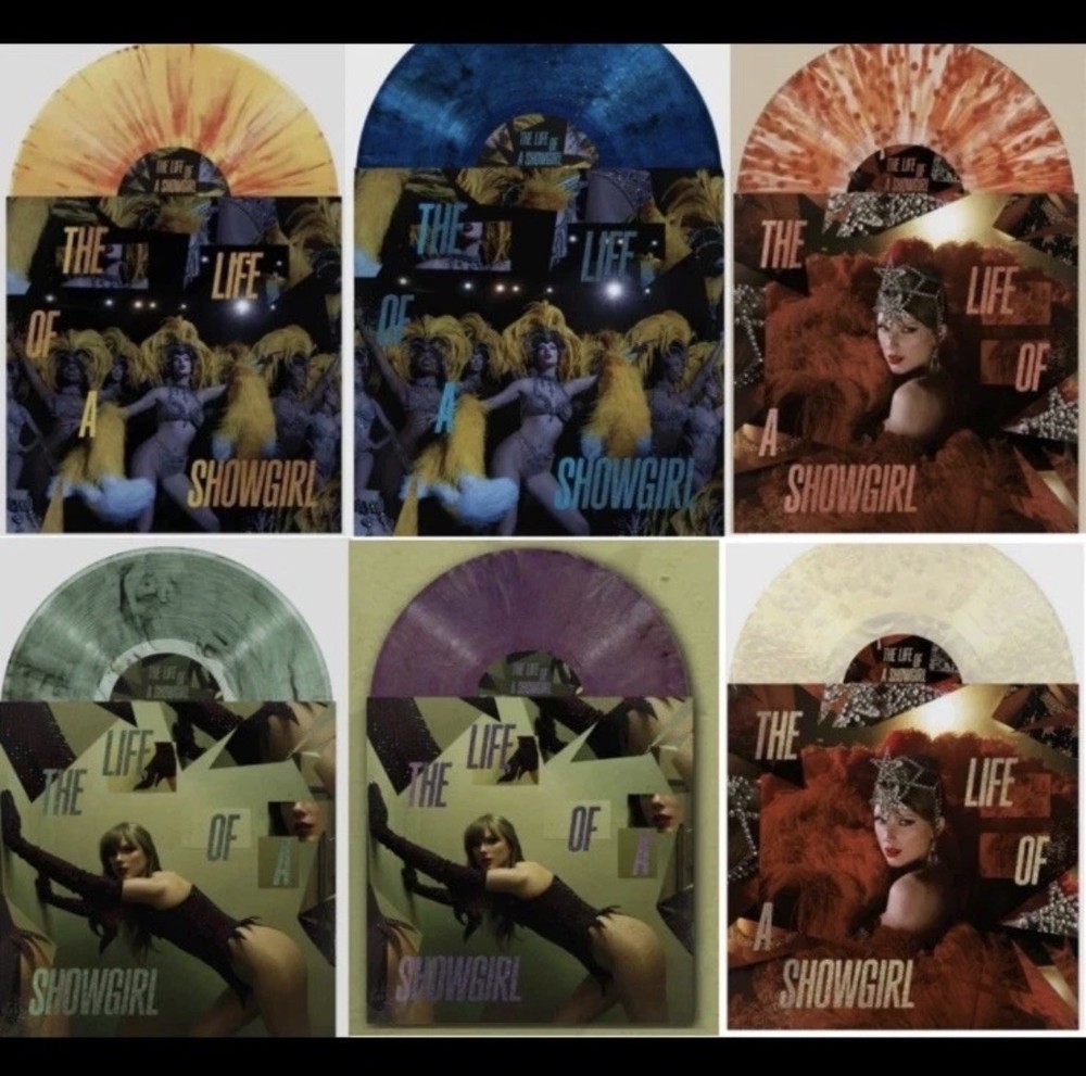 Taylor Swift The Life of a Showgirl Limited Edition Vinyl FULL SET (6) Variants