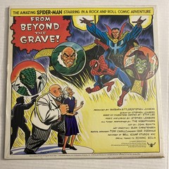 AMAZING SPIDER-MAN Beyond The Grave Rockomic! LP Vinyl With Poster 1972